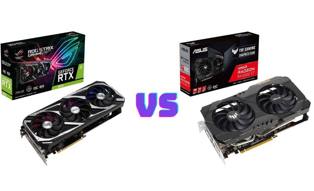 RTX 3050 vs RX 6500 XT