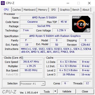 Ryzen 5 5600H